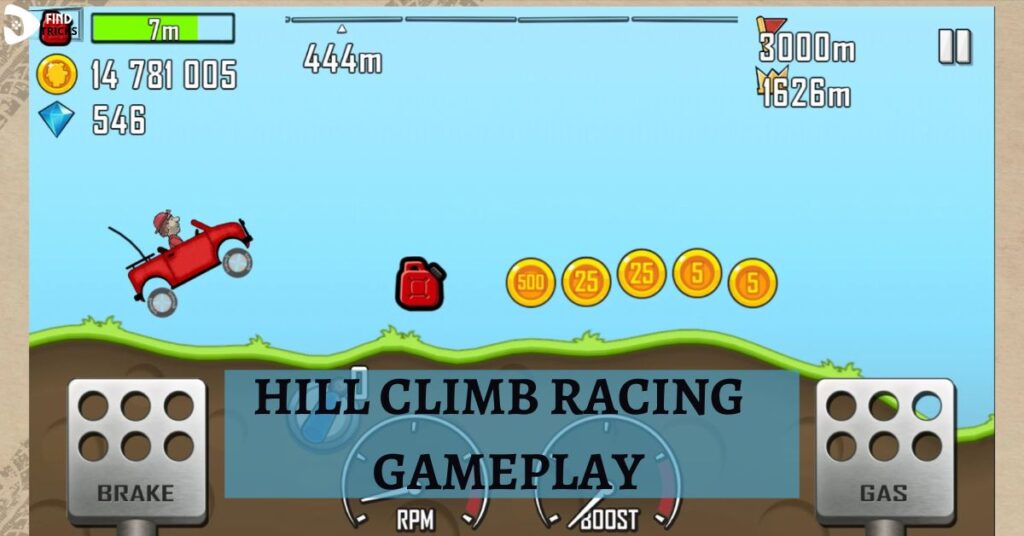 Hill Climb Racing Mod Apk Gameplay