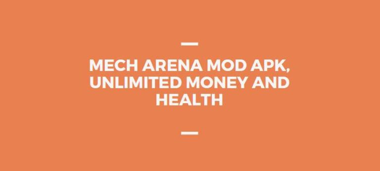 Mech Arena MOD APK, Unlimited Money and Health