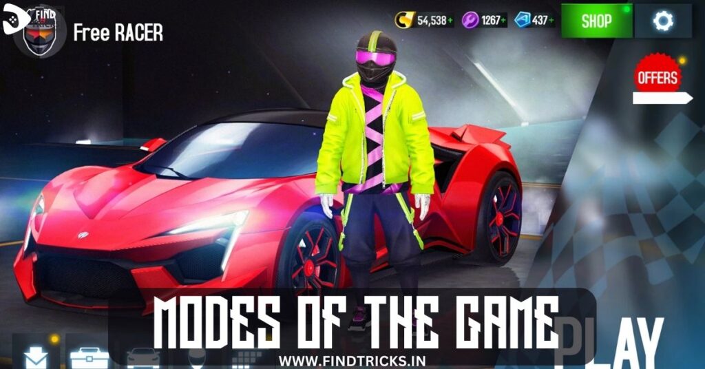 MODES OF THE GAME