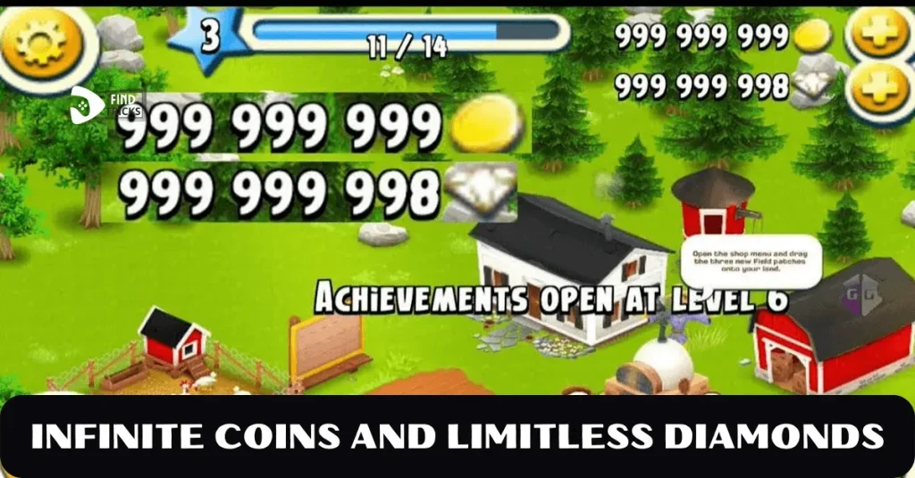 INFINITE COINS AND LIMITLESS DIAMONDS